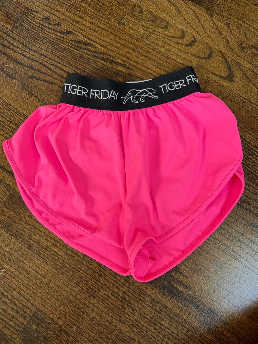 Tiger Friday Hot Pink Athletic Shorts